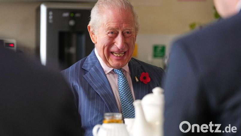 Seinen 77. Geburtstag feiert König Charles mit einer Reise nach Wales. (Archivbild) Bild: Kirsty Wigglesworth/AP POOL/AP/dpa