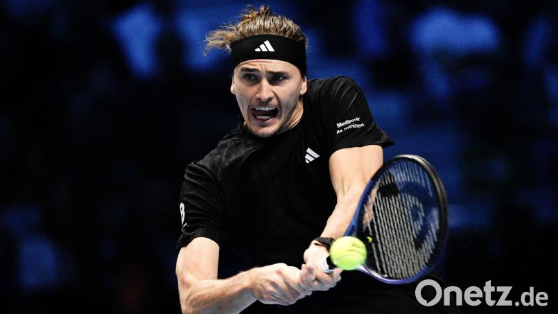 Alexander Zverev musste im letzten Gruppenspiel hart kämpfen. Bild: Marco Alpozzi/LaPresse via ZUMA Press/dpa