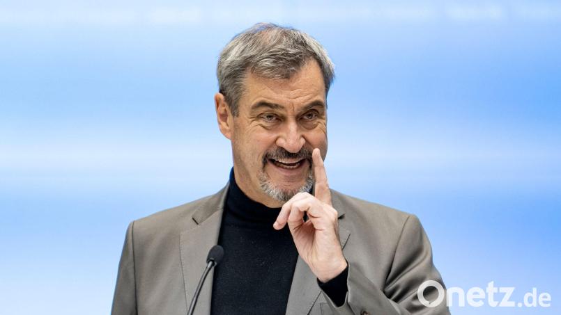 CSU-Chef Söder sieht in der deutschen Energiepolitik grundlegenden Änderungsbedarf. Bild: Fabian Sommer/dpa