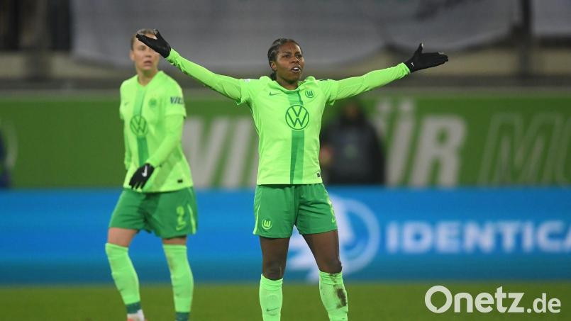 Brachte ihr Team auf Siegkurs: Lineth Beerensteyn vom VfL Wolfsburg Bild: Swen Pförtner/dpa