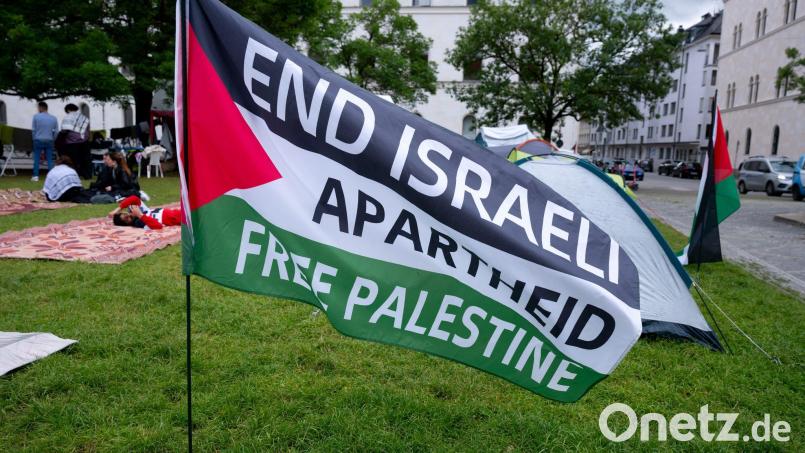 Eine geplante Veranstaltung an der Ludwig-Maximilian-Universität mit möglicherweise pro-palästinensischen Inhalten ruft die bayerische Landespolitik auf den Plan (Archivbild). Bild: Sven Hoppe/dpa