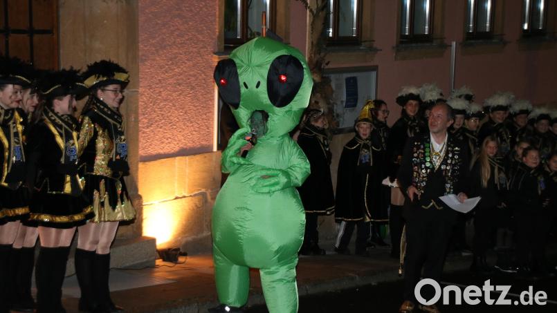 Alien Silke Tanner konnte sich nicht richtig ausdrücken. Bild: sne