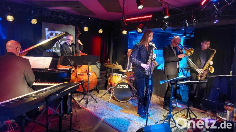 Madeleine Joel & The Hildeguards begeisterten mit ihrem Auftritt im Weidener "Jazz-Zirkel". Bild: Kunz