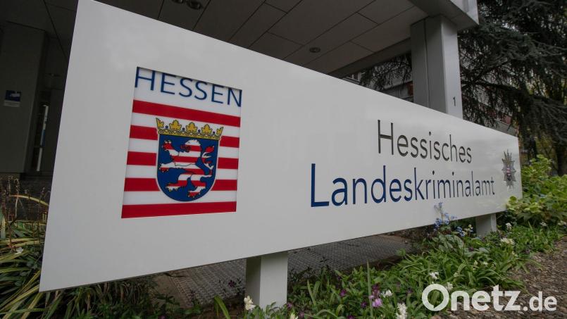 Das LKA in Hessen hatte die Federführung bei der Aktion. (Archivbild) Bild: Boris Roessler/dpa