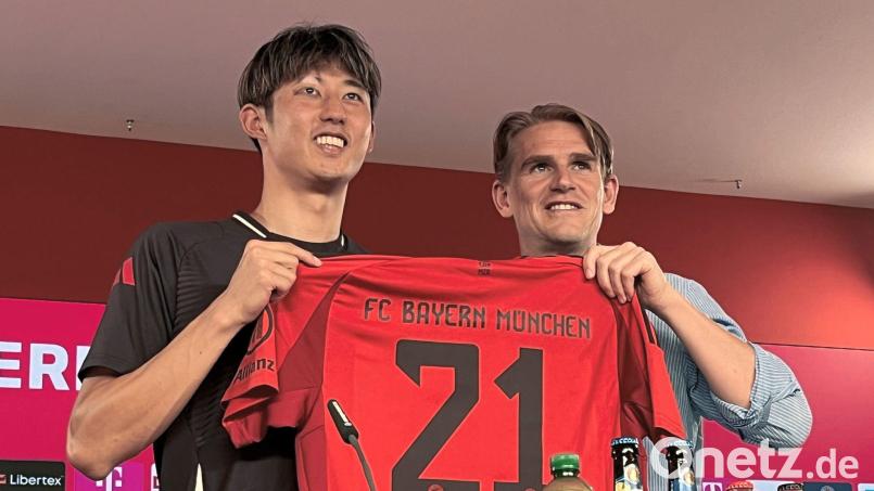 Als Japaner beim FC Bayern unter Vertrag: Hiroki Ito. (Archivfoto) Bild: Christian Kunz/dpa