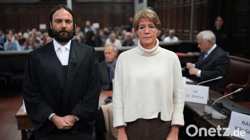 Ingo Bott, der Verteidiger von Christina Block, hat die Aussetzung oder Unterbrechung des Prozesses beantragt, woraufhin das Gericht fünf Verhandlungstermine aufgehoben hat. Bild: Marcus Brandt/dpa-Pool/dpa