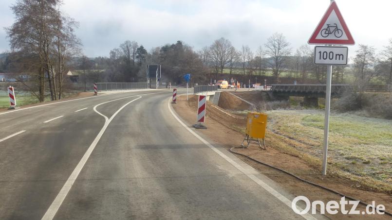 Die Staatsstraße 2040 wurde nach dem Neubau der Murach-Brücke wieder freigegeben. Bild: mad