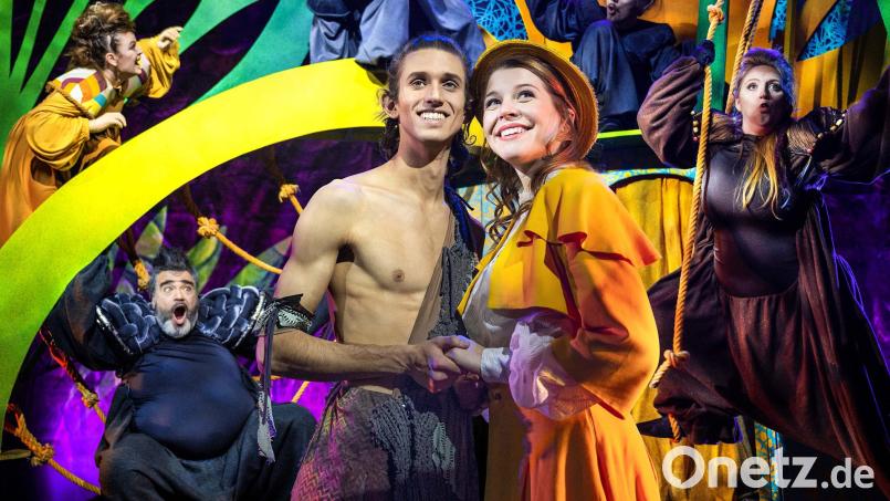 "Tarzan" ist ein Musical für die ganze Familie. Bild: Nilz Bühme/exb