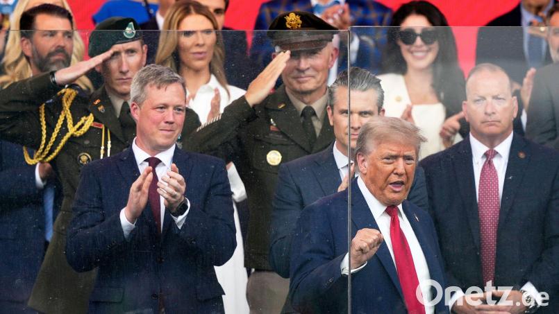 Ranghohe Pentagon-Vertreter sprechen in Kiew mit der ukrainischen Führung über die Lage. (Archivbild) Bild: Julia Demaree Nikhinson/AP/dpa