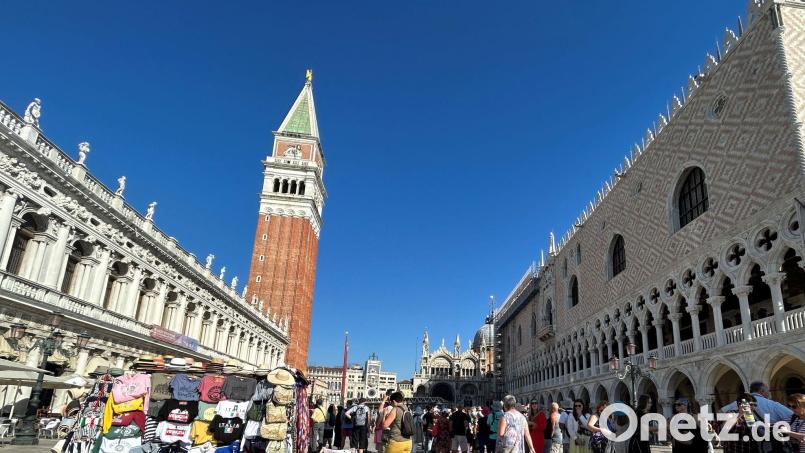 2026 muss in Venedig an 60 Tagen Eintritt gezahlt werden. (Archivbild) Bild: Christoph Sator/dpa