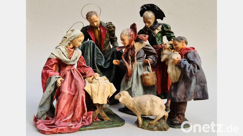 Die Herstellung der Tonfiguren und der Brauch des „Krippenschauens“ wurden als „Marktredwitzer Krippenkultur“ in das bayerische und bundesweite Verzeichnis des immateriellen Kulturguts aufgenommen. Bild: Egerland-Museum/exb