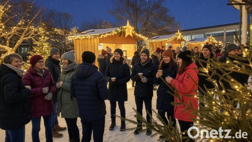 Gemütlicher Weihnachtsmarkt im Innovision Center mit festlichem Konzert. Bild: Innovision Center/exb