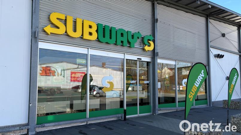 Die neue Subway-Filiale in Ammersricht ist noch keine zwei Wochen alt. Bild: Nils Ganzmann