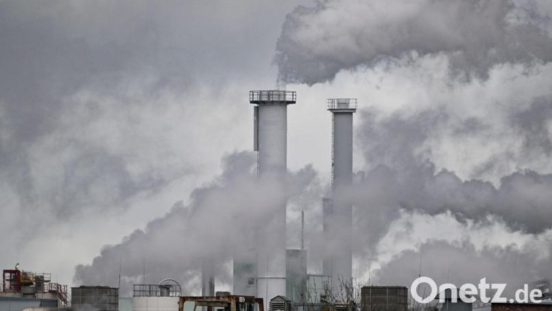 Rauchende Schlote - Im Qualm ist oft CO2 enthalten. (Archivbild) Bild: Patrick Pleul/dpa