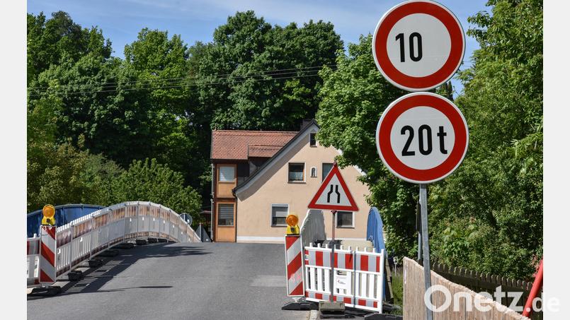 Die Brücke in Lengenfeld war Thema in der Bürgerversammlung in Kümmersbruck. Insbesondere ging es um das zulässige Höchstgewicht. Bild: Stephan Huber