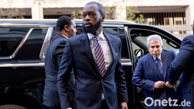 Der Rapper Prakazrel „Pras“ Michel ist zu einer 14-jährigen Haftstrafe verurteilt worden. (Archivbild) Bild: Andrew Harnik/AP/dpa