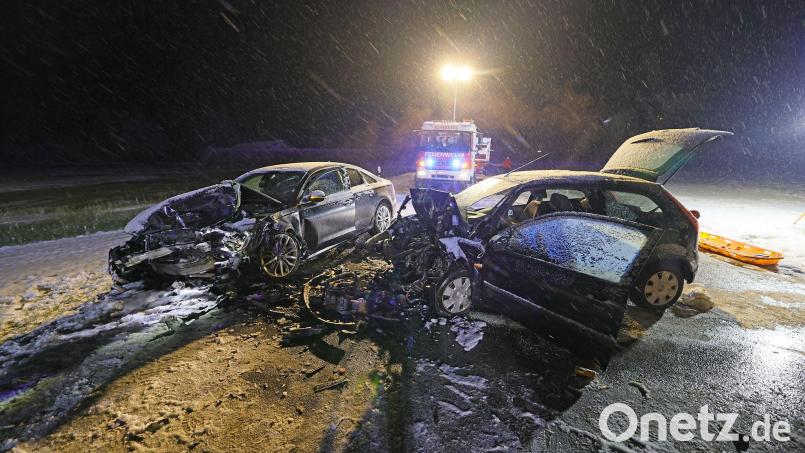Die Polizei ermittelt zur Unfallursache. Bild: Markus Leitner/BRK Kreisverband Berchtesgadener Land/dpa