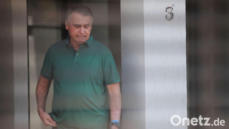 Bolsonaros Gesundheit ist laut seinen Verteidigern „stark geschwächt“. (Archivbild) Bild: Luis Nova/AP/dpa