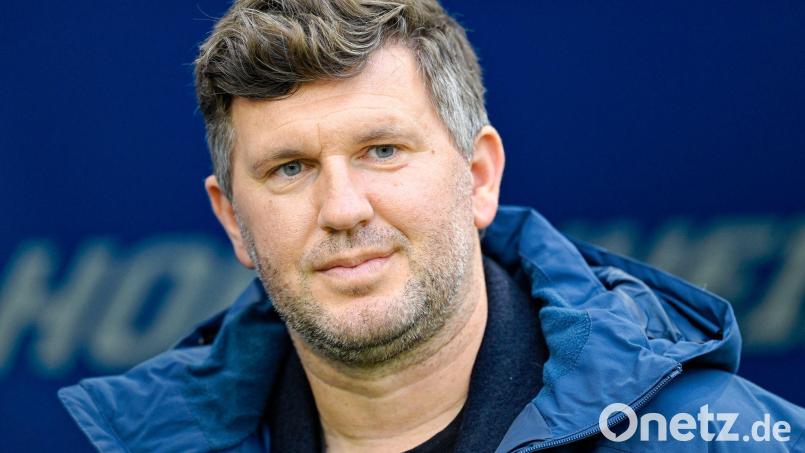 War vom VfL Wolfsburg umworben: Sport-Geschäftsführer Andreas Schicker von der TSG 1899 Hoffenheim. (Archivbild) Bild: Uwe Anspach/dpa