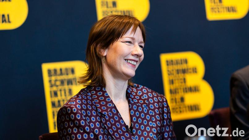 Schauspielerin Sandra Hüller beim Braunschweig International Film Festival: Sie wurde dort als Stargast mit dem Hauptpreis ausgezeichnet. (Archivbild) Bild: Michael Matthey/dpa