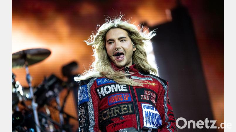 Bill Kaulitz spielte beim ARD-Krimi-Dinner den Partyplaner Angel. (Archivbild) Bild: Fabian Sommer/dpa