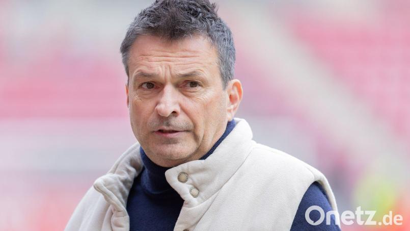Sportvorstand Christian Heidel musste die Mitgliederversammlung des FSV Mainz 05 vorzeitig verlassen. Bild: Jürgen Kessler/dpa