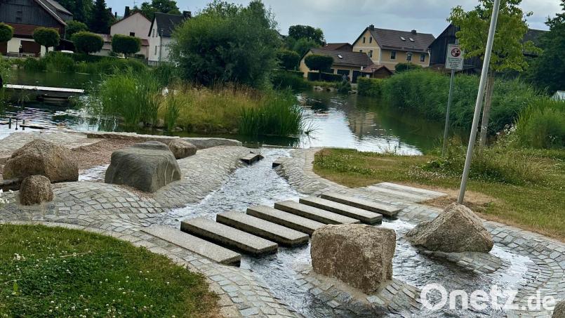 Der Bereich um den Weiher in Bad Neualbenreuth wurde durch die Verbindung von Naturerlebnis, Naherholung und sozialem Miteinander in vorbildlicher Weise realisiert. Bild: Cordula John, StMELF
