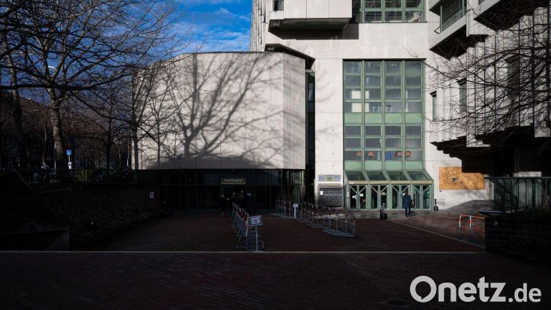 Der Prozess findet im Strafjustizzentrum in München statt. (Archivbild) Bild: Lukas Barth/dpa