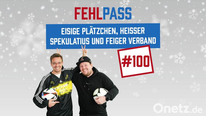 Der Winter ist da und Weihnachten steht vor der Tür: Zur 100. Fehlpass-Folge gibt&#039;s deswegen Bescherung, schlechte Plätzchen und heißen Spekulatius. Bild: Marina Gube