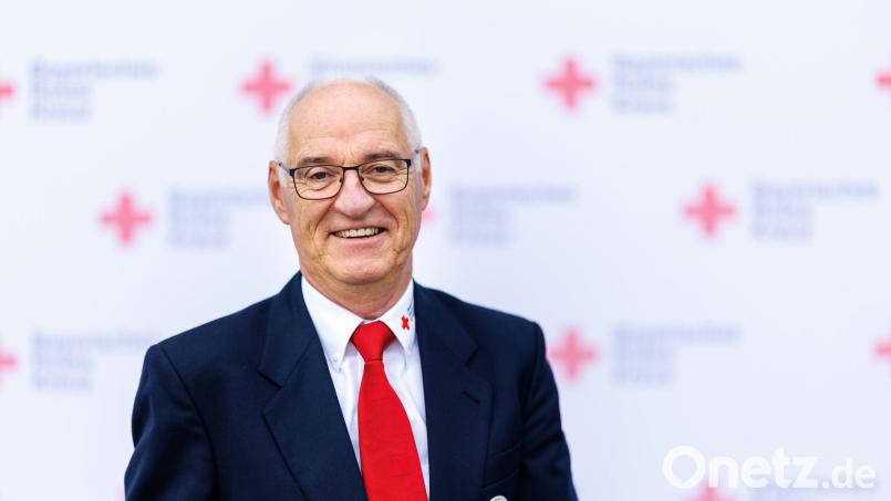 BRK-Präsident Hans-Michael Weisky kündigt unter anderem Maßnahmen für mehr Transparenz an. (Handout) Bild: Matthias Balk/Bayrisches Rotes Kreuz/dpa