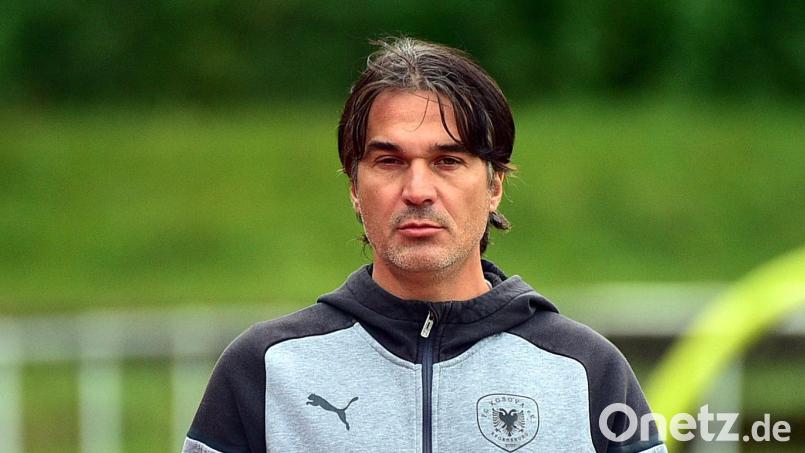 Trainer Enkel Alikaj verlässt den FC Kosova Regensburg in der Winterpause. Bild: Dirk Meier