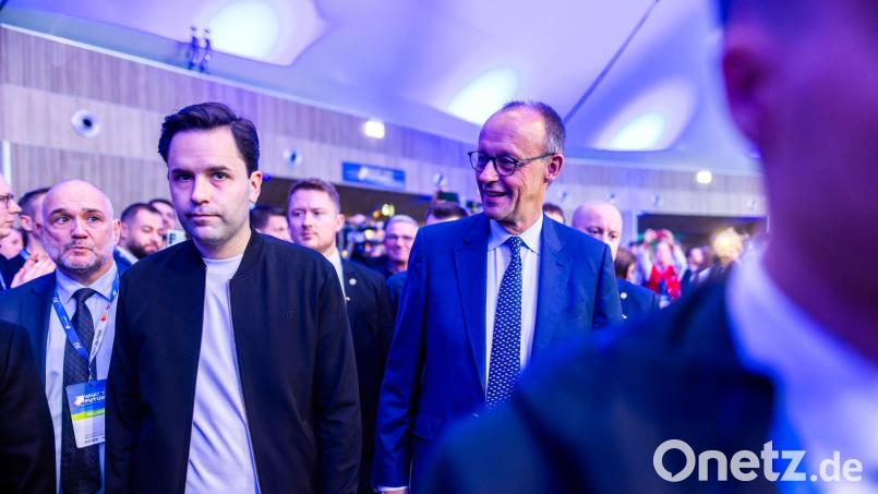 Ohne die Stimmen der Jungen Union hat die Regierung keine sichere Mehrheit. (Archivbild) Bild: Philipp von Ditfurth/dpa