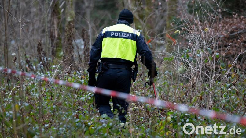 Die Polizei ermittelt nach dem Fund einer toten 34-Jährigen in einem Wald bei München auf Hochtouren. (Archivbild) Bild: Sven Hoppe/dpa