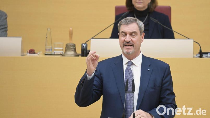 Markus Söder verteidigt das Aus für das Familiengeld. Bild: Malin Wunderlich/dpa