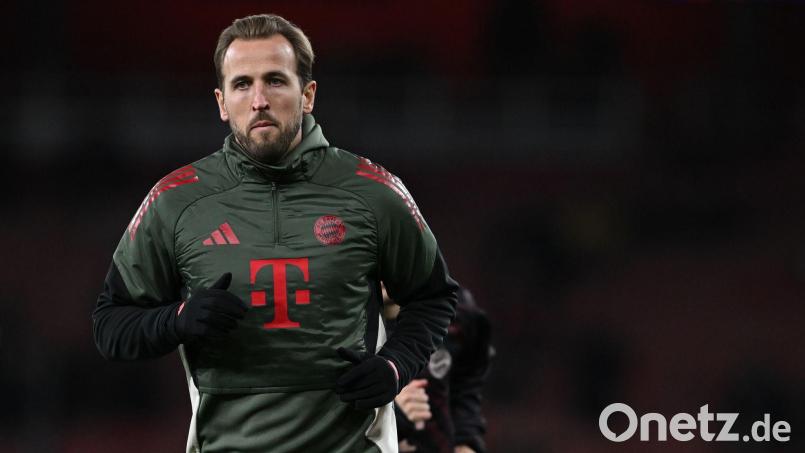 Harry Kane besitzt beim FC Bayern einen Vertrag bis Sommer 2027. Bild: Sven Hoppe/dpa