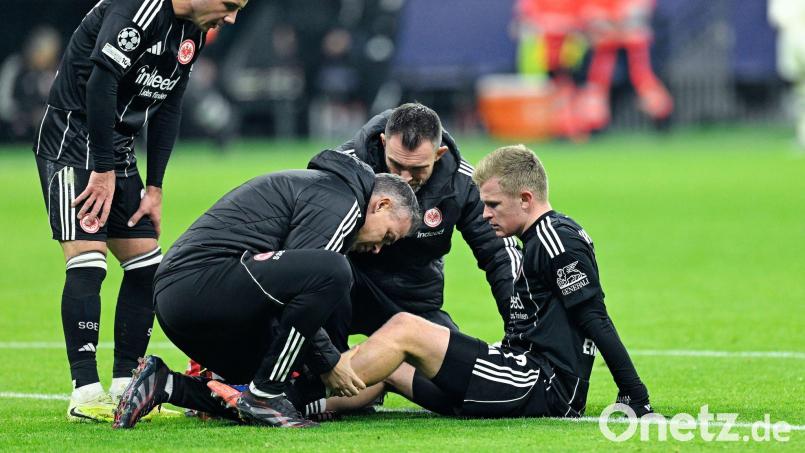 Musste gegen Atalanta Bergamo verletzt raus: Jonathan Burkardt. Bild: Uwe Anspach/dpa