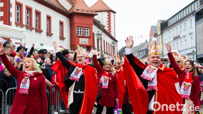 Der Rawetzer Narrenzug in Marktredwitz. Archivbild: Stadt Marktredwitz