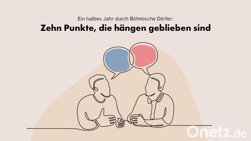 Nach einem halben Jahr durch Böhmische Dörfer: Diese zehn Dinge haben wir gelernt. Grafik: Marco Meier