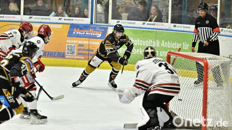 Am Freitagabend unterlagen die Wild Lions dem EHC Klostersee insgesamt verdient, zeigten aber erneut viel Moral. Bild: Hubert Ziegler