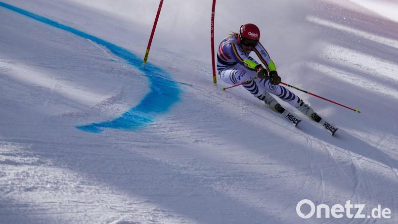 Fuhr einen starken ersten Durchgang: Lena Dürr. Bild: John Locher/AP/dpa