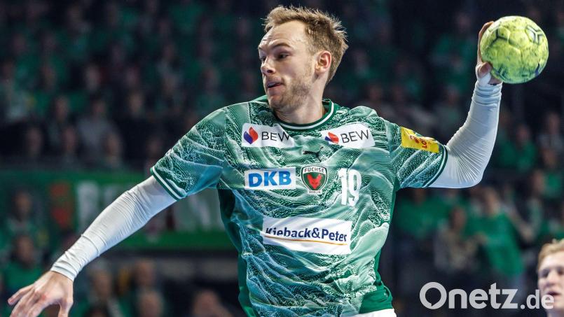 Auch Welthandballer Mathias Gidsel konnte die dritte Heimpleite nicht verhindern Bild: Andreas Gora/dpa