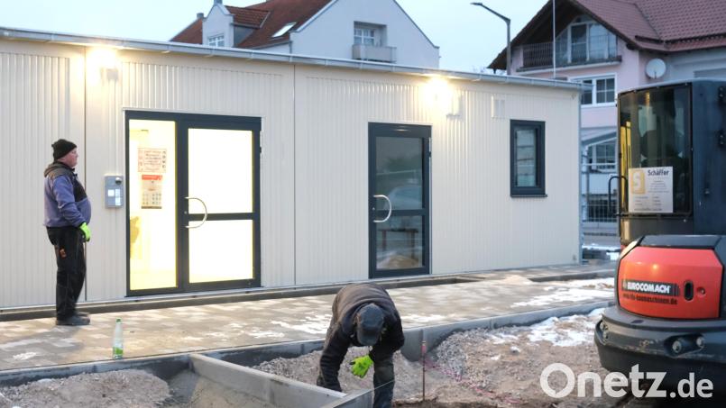 Die Erweiterung der Kindertagesstätte "Lindenblüten" erfolgte in modularer Bauweise. Dort ist Platz für 50 Kinder. Bis die Außenanlagen fertiggestellt sind, wird es noch einige Wochen dauern. Bild: Hirsch