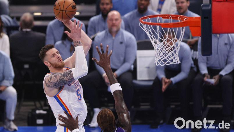 Isaiah Hartenstein wird den Oklahoma City Thunder vorerst fehlen, Bild: Nate Billings/AP/dpa