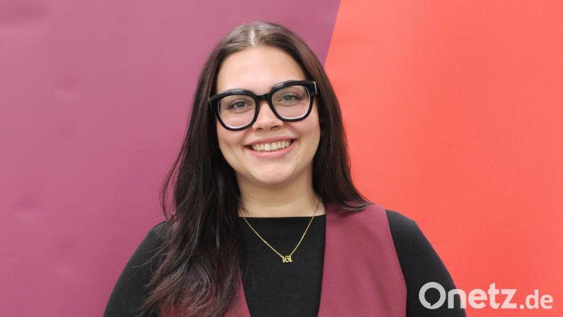 Die Bürgermeisterkandidaten der Linken in Tirschenreuth: Annie Schraml (22). Bild: Die Linke