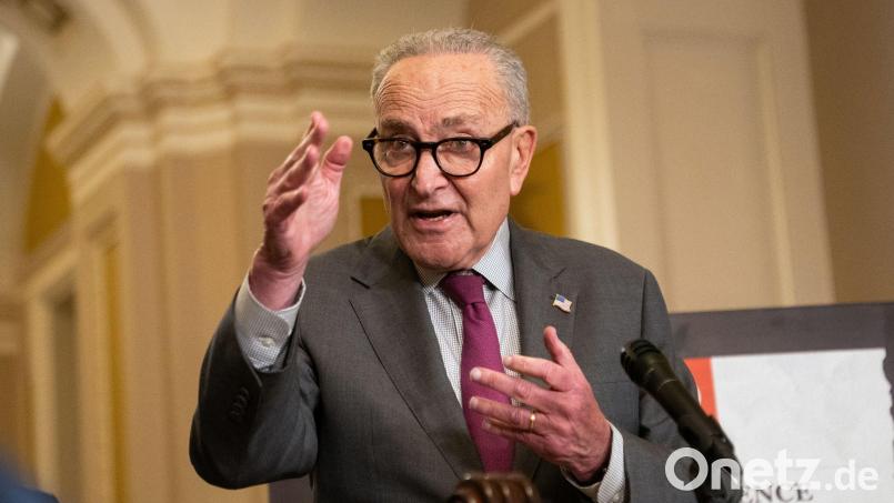 Bombendrohungen gegen Büros von Demokrat Chuck Schumer Bild: Allison Robbert/AP/dpa