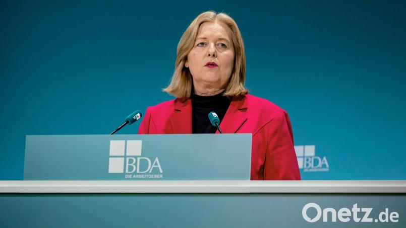 Bei den Jusos berichtete Bas von ihren Erfahrungen auf dem Arbeitgebertag. (Archivbild) Bild: Fabian Sommer/dpa