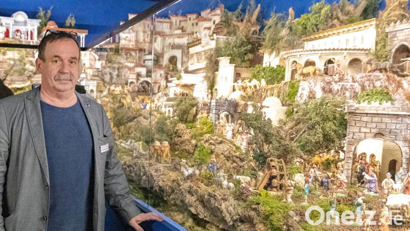 Mit der Krippe von 2022 haben die Plößberger Krippenfreunde zumindest einen inoffiziellen Weltrekord aufgestellt. Federführend organisiert hatte auch diese Schau Hubert Haubner. Der Schirnbrunner ist nun im Alter von 63 Jahren verstorben. Archivbild: Susanne Forster