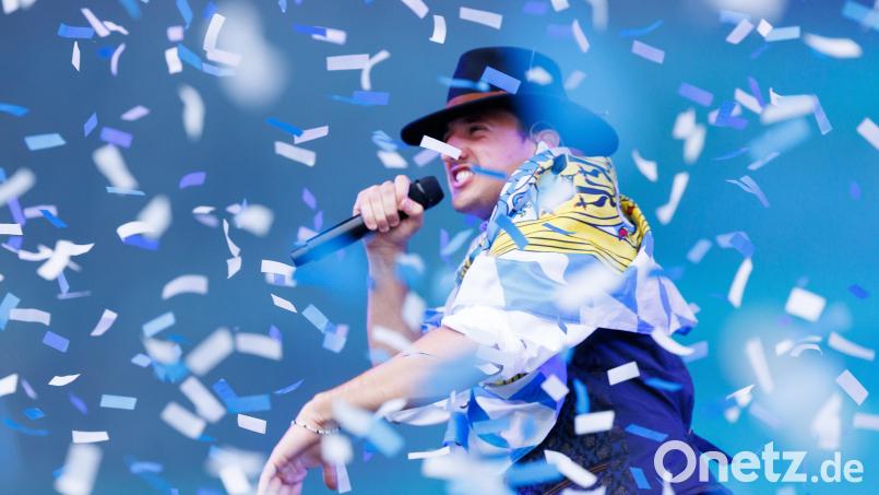 Timo Grabinger aka Tream sorgte bei einem Konzert in Frankfurt für eine Schrecksekunde. Archivbild: Florian Wieser/dpa