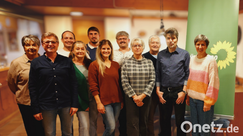 Die Kandidaten der Grünen in Parkstein für die Kommunalwahl 2026. Bild: Grüne Parkstein