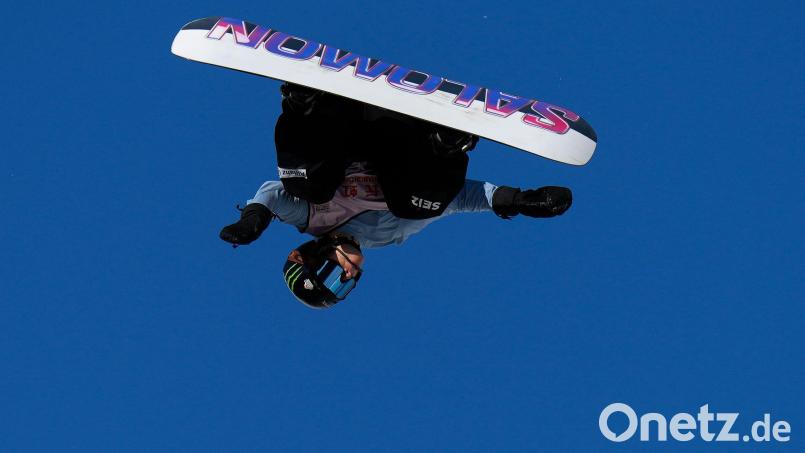 Bei den Winterspielen 2022 schaffte es Annika Morgan zweimal in die Top Ten. (Archivbild) Bild: Andy Wong/AP/dpa